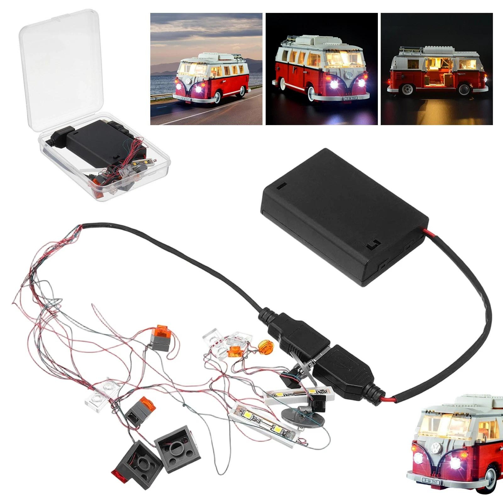 Creator T1 Camperbus LED Lichtset voor 10220 bouwstenen