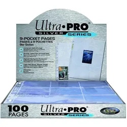 Ultra Pro Ordnerseiten 9 Pocket Pages