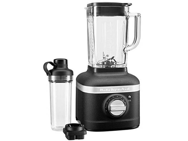 KitchenAid Artisan Cast Iron Black EBK mit 1.4 L Standmixer und persönlicher Karaffe K400