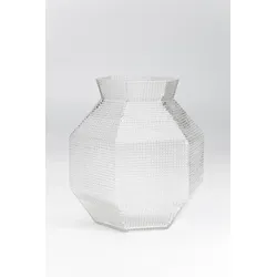 Vase Laser Glas H 29cm Ø 25cm