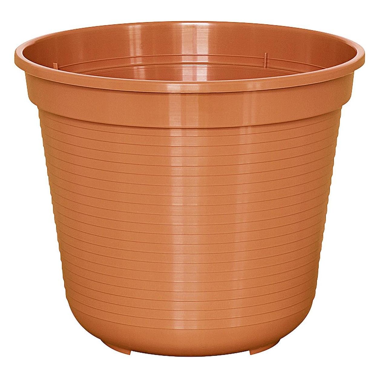 Geli Pflanztopf Standard 26cm terracotta (26 x 22.50 cm) (GELI) Mindestbestellmenge: 10 Stück