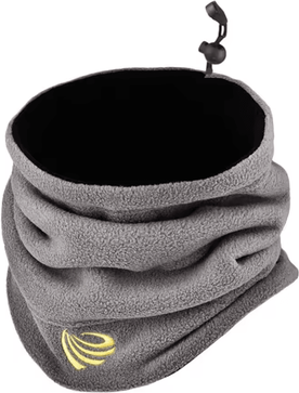 Inspire Curations Winter Fleece Neck Gaiter Thermal Ski Face Cover & Windproof Outdoor Mask grey