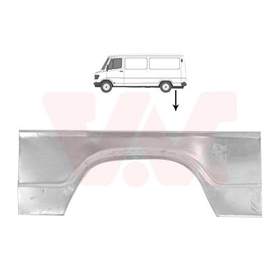 VAN WEZEL Seitenwand hinten links 3070147