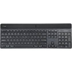 Targus EcoSmart Kabellos Tastatur Englisch, QWERTY Schwarz mit numerischer Tastatur AKB868UK