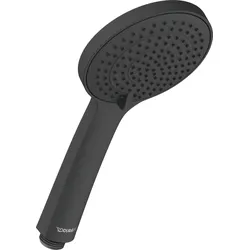 Duravit Handbrause 3-jet 110, Minusflow, UV0652015046, Farbe: Schwarz Matt