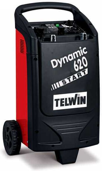 Telwin Dynamic 620 Start - Caricabatterie auto e avviatore - batterie 12/24V da 20 a 1550 Ah