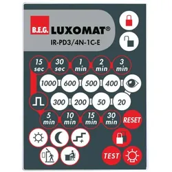 BEG 93110 IR-Fernbedienung PD3N PD4N 1C-E Wandmontage - IR-PD3/4N-1C-E