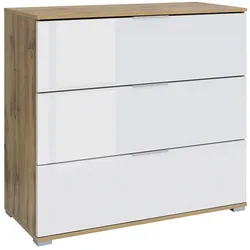 KOMMODE Selma Weiß und Holz