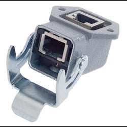 HARTING 09452151109 Wanddurchführung Han® 3A 8 RJ45 1 St. Piece
