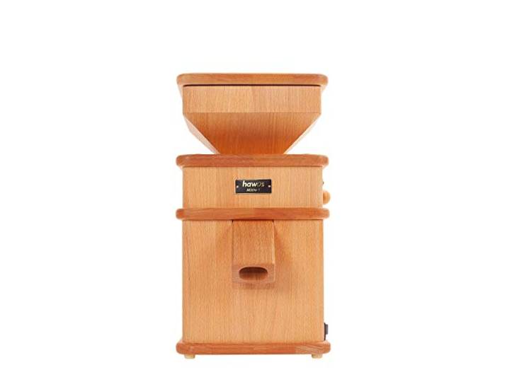 hawos Mühle 1 Elektrische Getreidemühle aus Buche Vollholz mit 360W Leistung der Firma hawos Kornmühlen GmbH