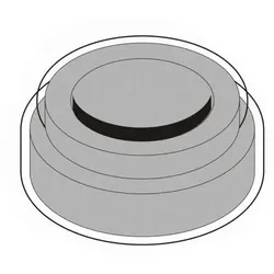 Hörmann Kugellager für Bandbolzen KO-Bandbolzen FH 615 DLG 19/130, verzinkt