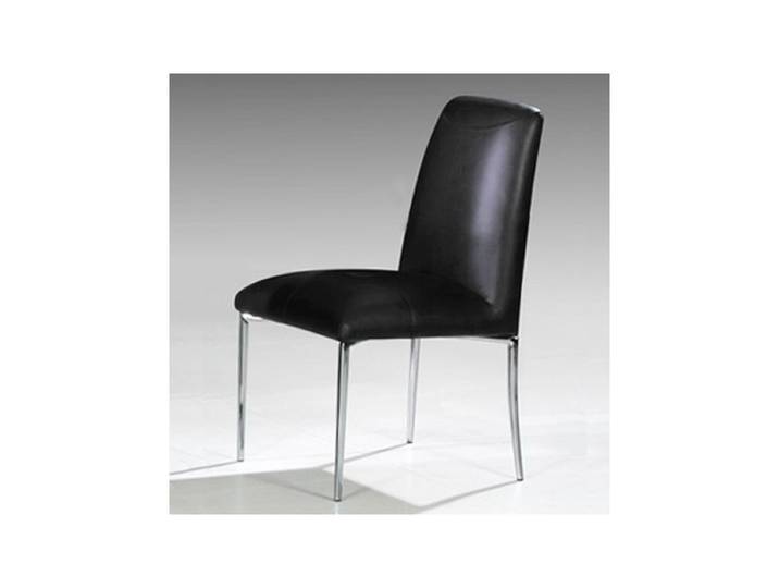 LOLA Lot de 4 chaises noires