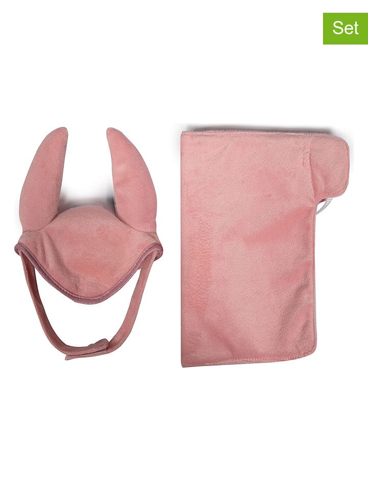 ASTRUP Zubehör-Set für Steckenpferde in Rosa - ab 3 Jahren - onesize