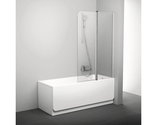 Ravak Badombouw Chrome CVS2-100 R satijn + transparant