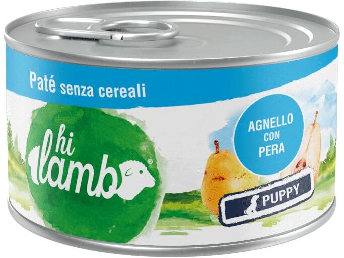 Hi Lamb Puppy Lattina Multipack 12x150G AGNELLO CON PERA