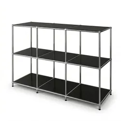 Floordirekt Metallregal   Concept Epure MK-018   Offenes Standregal mit 3 Ablagen