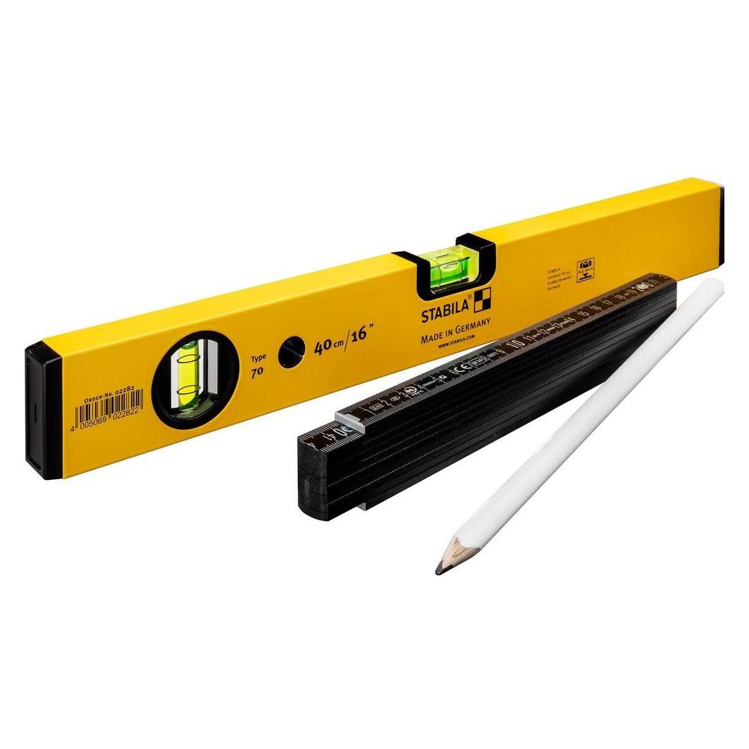 Stabila Wasserwaagenset Type 70 3tlg. (40 cm) (20102-142028.0070)