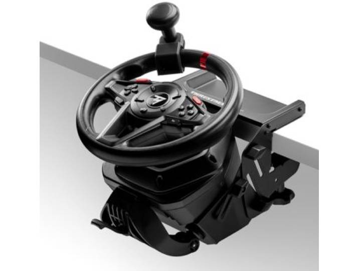 Thrustmaster - Volant + Pédalier T128 Simtask Pack Playstation