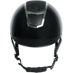 Harrys Horse Reithelm Matterhorn schwarz silber mit Glitzer, Größe: S/53-55 cm