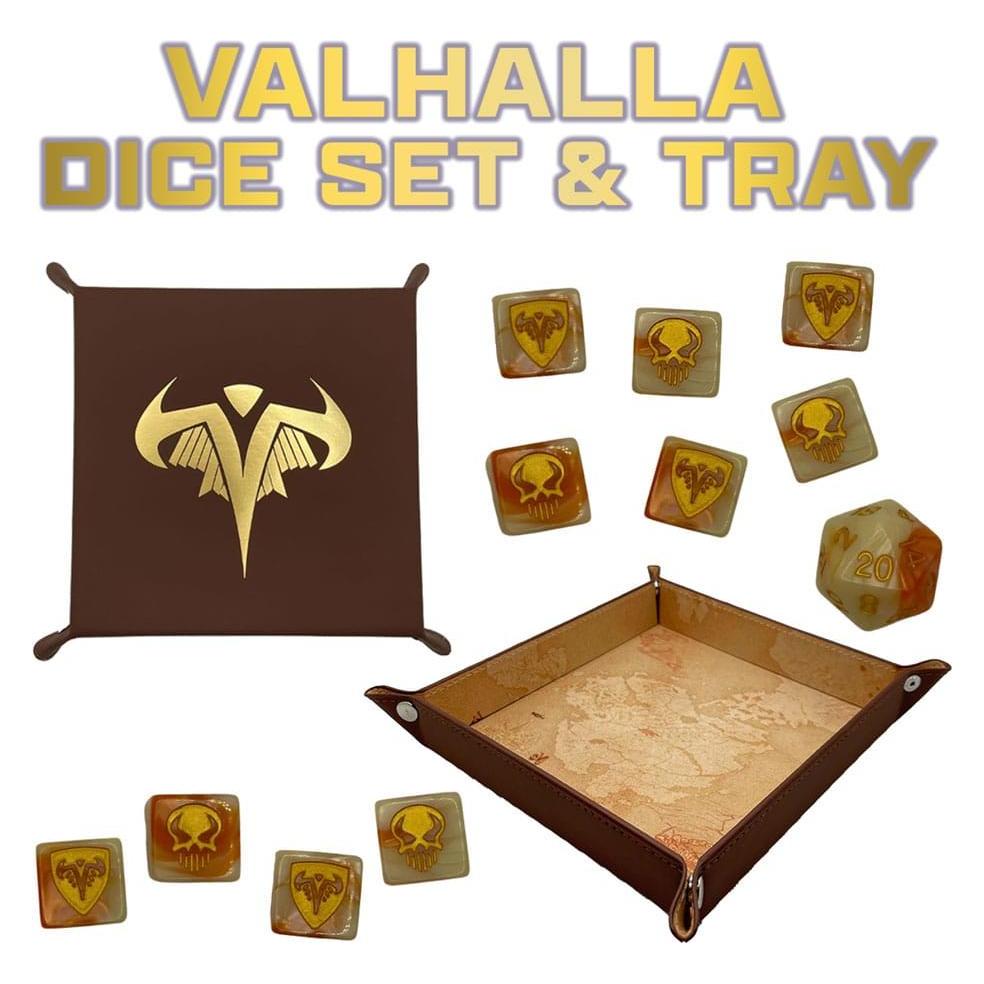 Renegade Heroscape Würfel & Tablett Set Valhalla *Englische Version* (RGS02841)