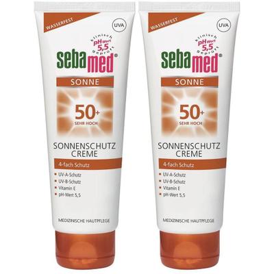 Sebamed Sonnenschutz Creme LSF 50+ 2x 2x75 ml Sonnenschutzcreme