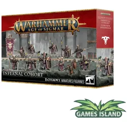 Games Workshop Warhammer Age of Sigmar Helsmiths of Hashut Infernal Cohort