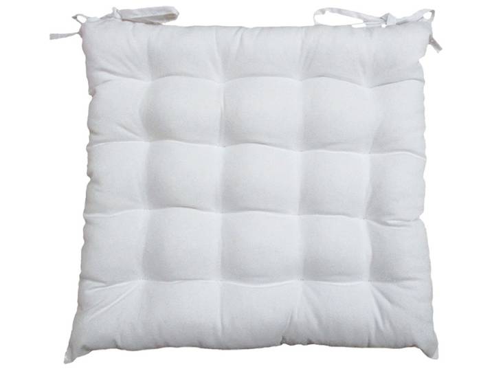 Sitzkissen PANAMA 40x40cm weiss