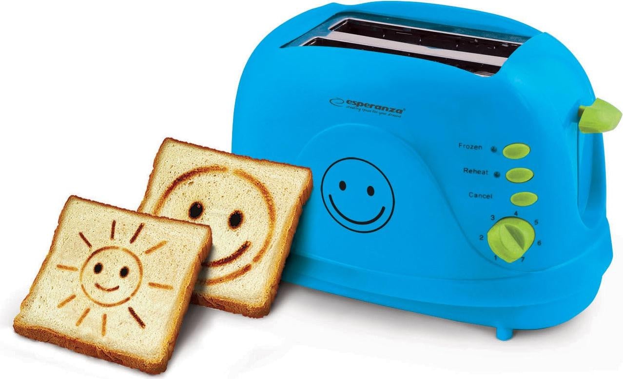 Northio Esperanza Toster Smiley, blauw