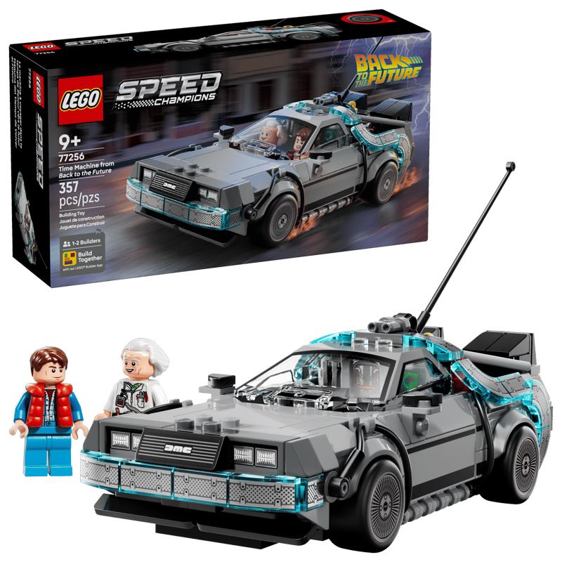 LEGO Speed Champions 77256 Zeitmaschine aus Zurück in die Zukunft