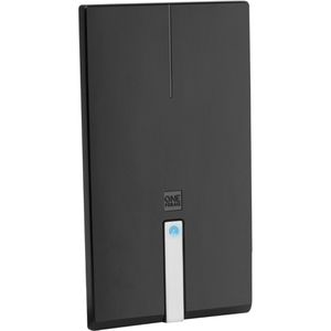 One-For-All Zimmerantenne SV9425 mit Verstärker, für DVB-T2 Fernsehen, DAB+ Radio, mit LTE-Filter
