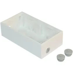 Shelly, Zubehör Gebäudesicherheit, Aufputzgehäuse Doppelt für Wall Switch 45mm (SP3D0025)