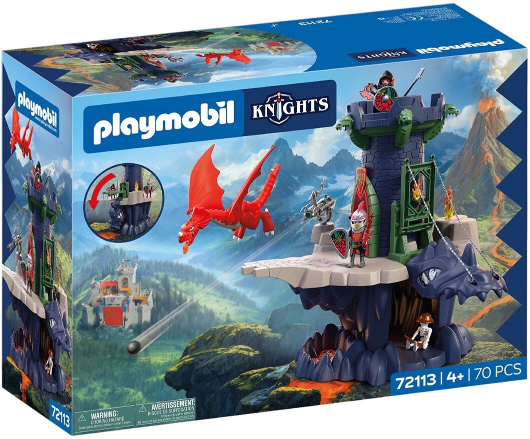 Playmobil Torre de Caballeros Dragón Knights.