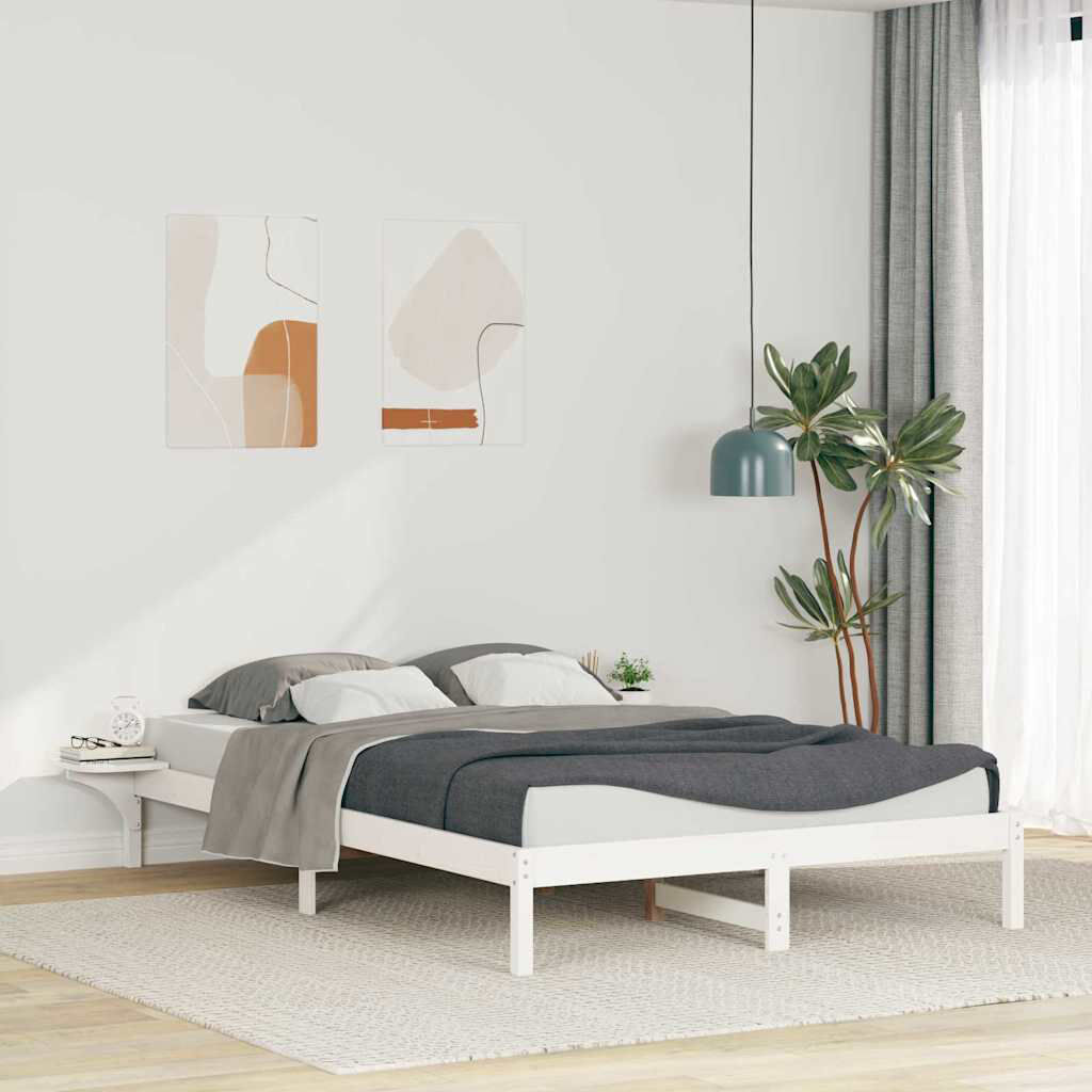 Norden Home Solid Wood Bed Frame White Super King (6')