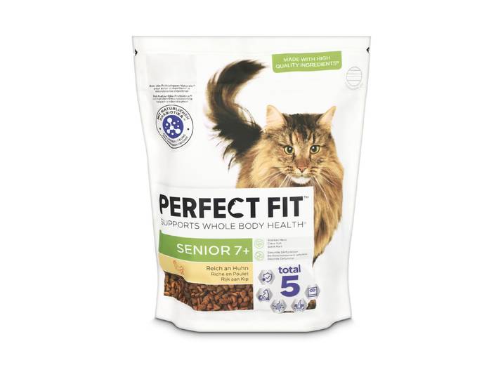Perfect Fit Trocken-Katzenfutter Senior 7+ mit Huhn
