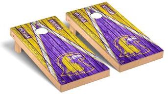 Skip's Garage Tennessee Tech TTU Golden Eagles Triangle Cornhole Board Set