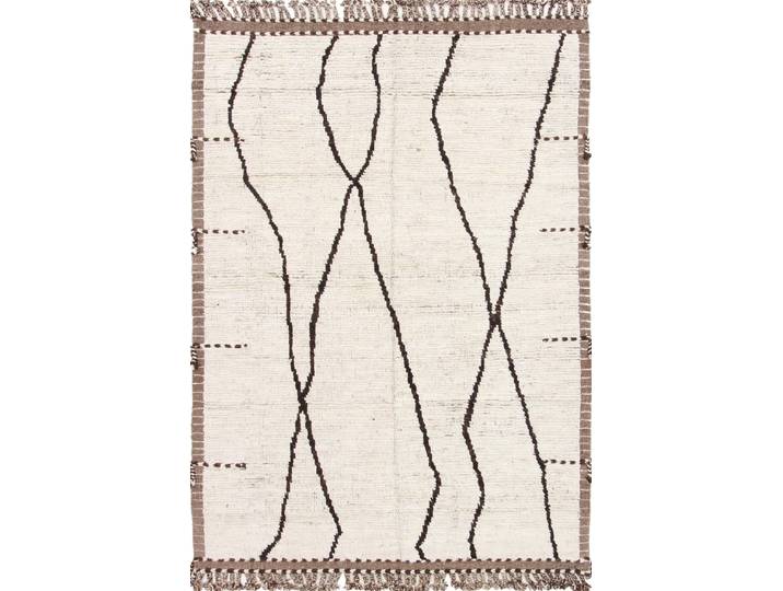 Berber Atlas Teppich 178x244 Handgeknüpft Modern Orientteppich Designteppich Wolle