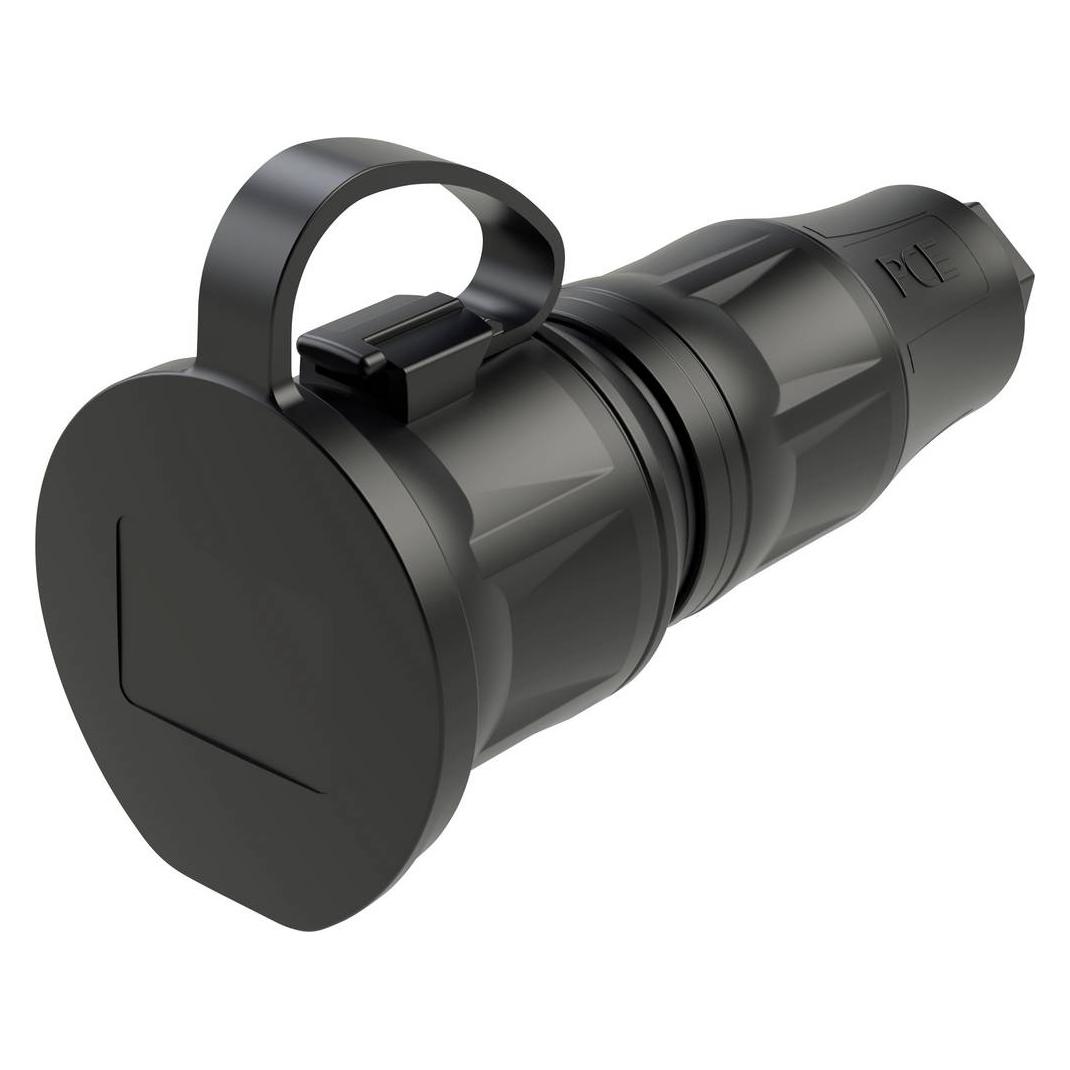 PCE Schutzkontaktkupplung DB nat LED IP54 25731-ss (25731-ss)
