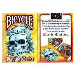 Quint Bicycle Tattoo Club V2 Orange Spielkarten (69946119)