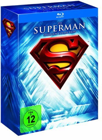 Die Superman Spielfilm Collection (8 Discs) (Exklusiv bei Amazon.de) [Blu-ray] - Preis vom 16.10.2026 11:41:07 h