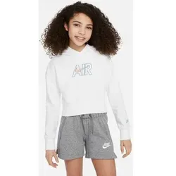 NIKE Kinder Kapuzensweat G NSW AIR FT CROP HOODIE, Größe S in Pink Pink