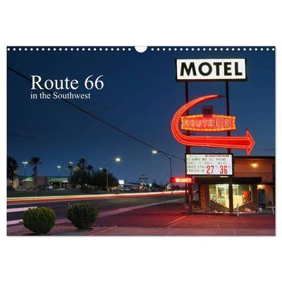 Route 66 in the Southwest (UK-Version) (Wall Calendar 2027 DIN A3 landscape), CALVENDO 12 Month Wall Calendar