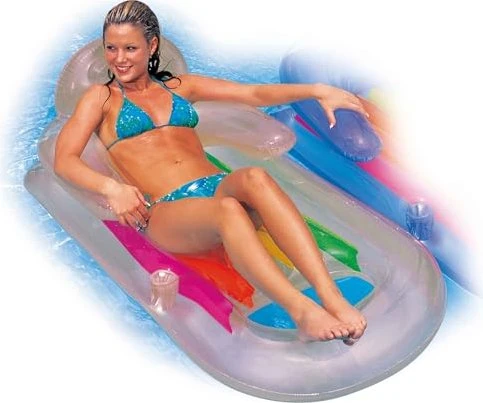 Intex bunte Luftmatratze