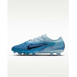 NIKE Herren Fußb.-Nockensch. (FG) He/Uni Nike Phantom 6 Low Elite "Erling Haaland" Fußballschuh für normalen Rasen, Größe 41 in Schwarz Schwarz