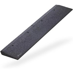 bepco Bordsteinrampe R10004, aus Gummigranulat, 100 x 25 x 4cm (B/L/H), Tragkraft 5000kg