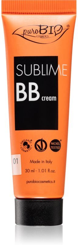 puroBIO Cosmetics Sublime hydrating BB cream shade 01 30 ml