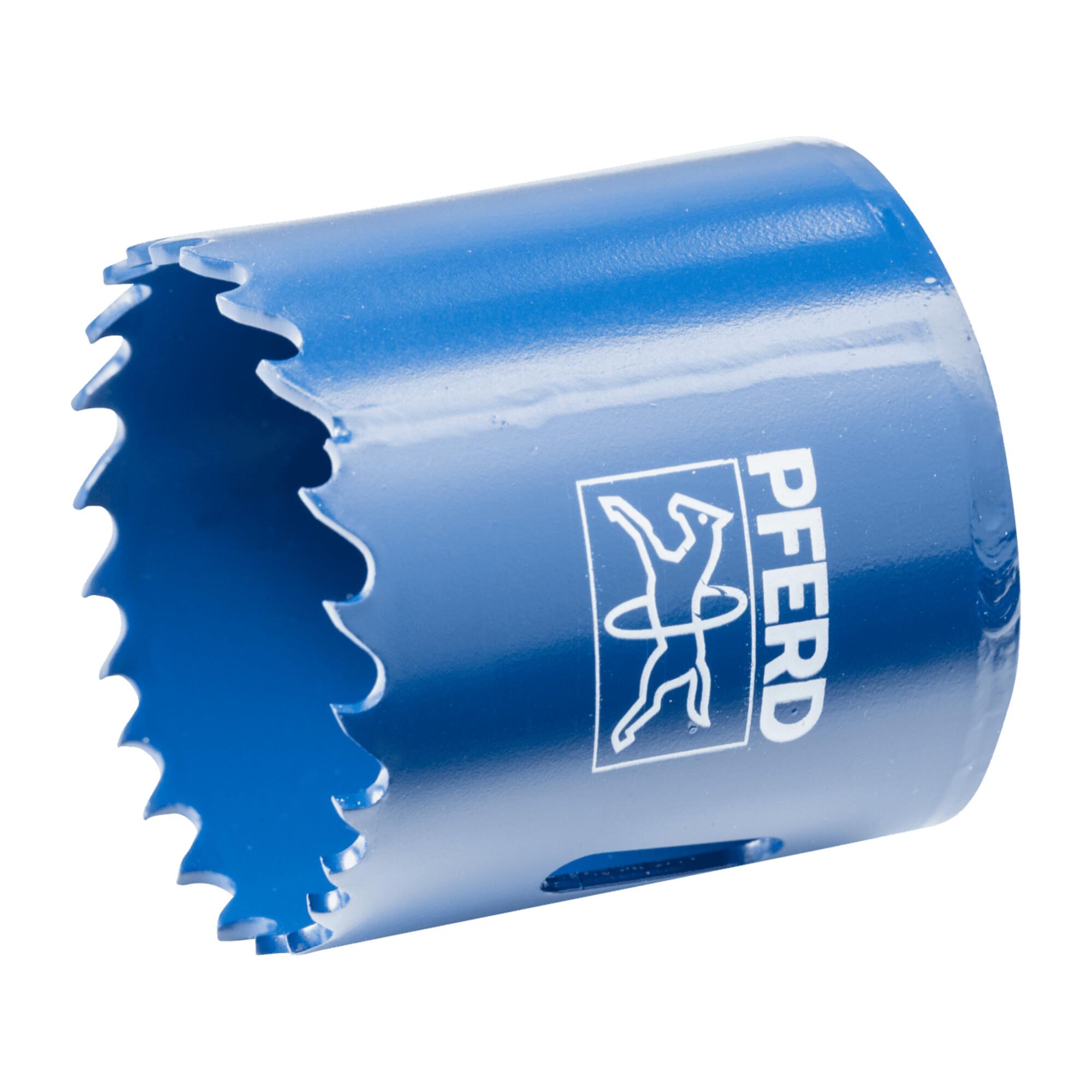 PFERD TOOLS Bi-Metall Lochsäge Co8/M42 Ø 43 mm Schnitttiefe 31 mm für Stahl, Edelstahl, Blech, Holz (25101343)