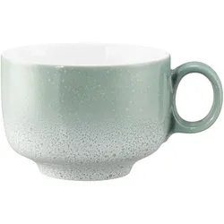 Seltmann Weiden Sento Home Aura Milchkaffeeobertasse ohne Henkel 350ml - grün
