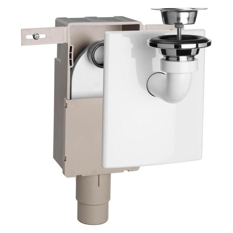 ROCA Meridian Unterputz-Siphon - Weiss - A506403207 - Für Waschbecken (Flaschensiphon) (34784205)