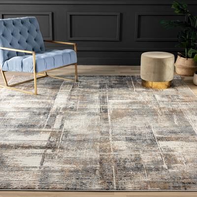 KALATY Lumina High-Low Pile Abstract Area Rug