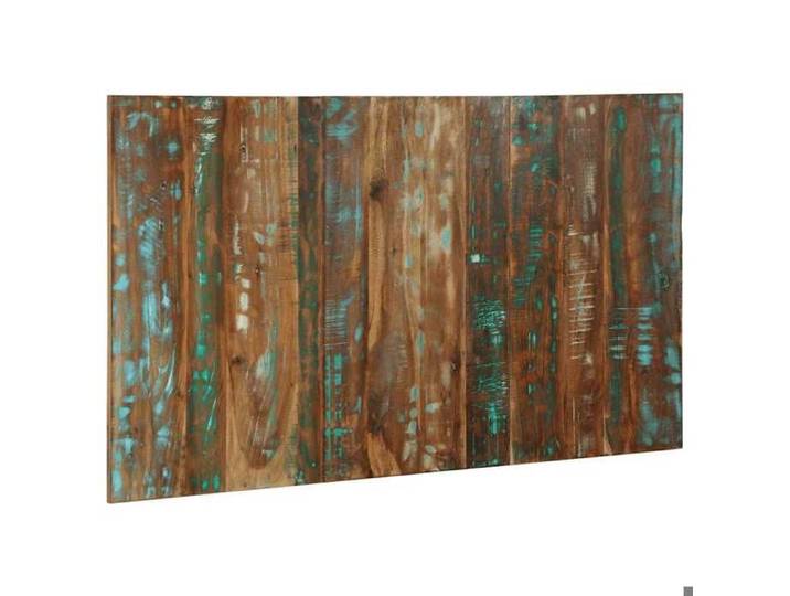“Rabais Tête de lit - Accessoire couchage - multicolore 140 cm - bois massif récupération Août852118